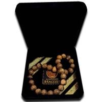 ราคา AGARHARVEST ชุดของขวัญ สร้อยข้อมือ จากแก่นไม้กฤษณา สร้อย ไม้หอม แท้ 100% (27เม็ด) ใส่กล่องกำมะหยี่สีดำ (MKP1400407)