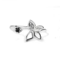 ราคา FINEJEWELTHAI แหวนนิล-แหวนผีเสื้อ-แหวนเพชร-แหวนเงิน-นิลแท้-เงินแท้925-แหวนพลอยแท้-แหวนประจำเดือนเกิด-R1443on สีเงิน 60 (MKP1379445)