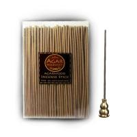 ราคา AGARHARVEST ชุดเซ็ตธูปแท่งกฤษณา (ก่อนกลั่น) 200gm. + ที่ปักธูปทองเหลือง (MKP0849033)