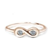 ราคา FINEJEWELTHAI แหวนอินฟินิตี้-แหวนเพชร-แหวนเงินแท้-เงินแท้925-ชุบทองสีชมพู-พิ้งค์โกลด์-Finejewelthai-R1441cz-pg สีพิ้งค์โกลด์ 53 (MKP1247745)