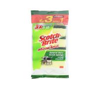 ราคา 3M ฟองน้ำ 3 ชิ้น รุ่น 100838365 สีเขียว (CDS18649369)