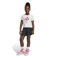 ราคา ADIDAS KIDS ชุดเซ็ตเด็กเล็กผู้หญิง เสื้อยืด + กระโปรงกางเกง Disney's Minnie Mouse สีขาวขุ่น 110 UK (CDS19071305)