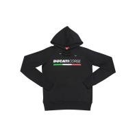 ราคา DUCATI เสื้อสเวตเตอร์มีฮู้ดสำหรับผู้ชายลายดูคาติ สีดำ DCT47 009 XL (MKP1877452)