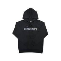 ราคา DUCATI เสื้อสเวตเตอร์มีฮู้ดสำหรับผู้ชายลายดูคาติ สีดำ DCT52 068 M (MKP1877450)
