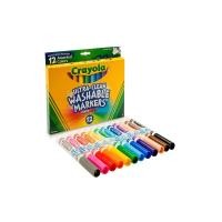 ราคา CRAYOLA สีเมจิก ล้างออกได้ Ultra-clean, Color Max 12 สี (CDS19072371)