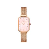 ราคา DANIEL WELLINGTON Daniel Wellington นาฬิกา Quadro Pressed Rose Gold MOP สีโรสโกลด์ (MKP1159936)