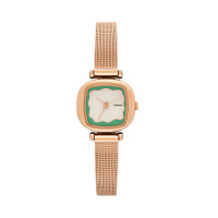 ราคา KOMONO นาฬิกาผู้หญิงรุ่น Moneypenny Wave Royale สี Rose Gold Mint (MKP1902338)
