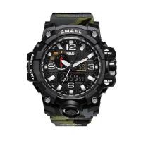 ราคา SMAEL นาฬิกาข้อมือผู้ชาย Sport Digital & Analog Multiple Function Display รุ่น SM1545 สีเขียว (MKP0592945)