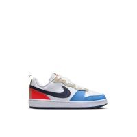 ราคา NIKE KIDS รองเท้าผ้าใบเด็กโตผู้ชาย Court Borough Low GS สี White/Thunder Blue-Lt Crimson 36 US (CDS18259001)