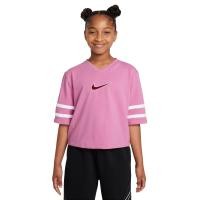 ราคา NIKE KIDS เสื้อยืดเด็กโตผู้หญิง แขนสั้น Top GX Star สี Magic Flamingo/White/Team Red M (GRCDS53725010358)