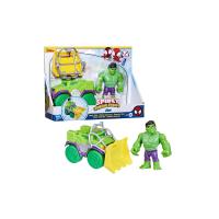ราคา MARVEL HASBRO ฟิกเกอร์ Spidey Vehicle Hulk Smash Truck (CDS17092791)