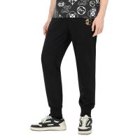 ราคา EVISU กางเกงวอร์มผู้ชาย Kamon Embroidery and Logo Brocade Applique Regular Fit S (CDS18565058)