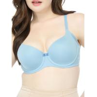 ราคา WACOAL เสื้อชั้นในผู้หญิง บรามีโครงเก็บกระชับ สาวคัพใหญ่ สีฟ้า B75 (MKP1903917)