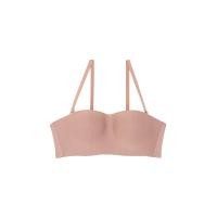 ราคา WACOAL เสื้อชั้นในผู้หญิง Surprise Top Bra บราไร้โครงเกาะอก สลับสายบ่า สีชมพูอมเนื้อ B80 (MKP1903717)