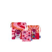 ราคา MINI MONO ชุดถุงผ้าหูรูดยูนิเซ็กส์ 3 ชิ้น ลาย Lotso สีเชอร์รี่บลอสซั่ม (CDS15400093)