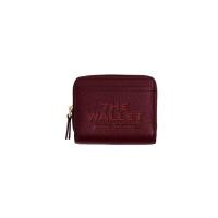 ราคา MARC JACOBS THE LEATHER MINI COMPACT WALLET CHERRY One Size (MKP1654577)