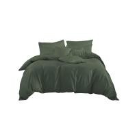 ราคา AI By AKEMI ผ้าปูที่นอน ทวินไซส์ ขนาด 3.5 ฟุต 3 ชิ้น รุ่น ColourShine Solid สี Cozy Green (MKP1892865)