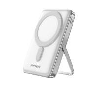 ราคา PISEN แบตสำรองชาร์จไร้สายแบบ Magnetic ความจุ 10,000mAh รุ่นTP-D080 สีขาว (MKP1867658)