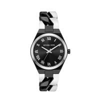 ราคา MICHAEL KORS นาฬิกาข้อมือผู้หญิง MK7502,สาย Stainless Steel,สีดำ/สีเงิน (MKP1904998)