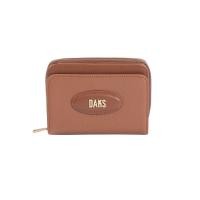 ราคา DAKS กระเป๋าเงินผู้หญิงหนังแท้แต่งลาย สีน้ำตาล One Size (GRMKPPR000156870)