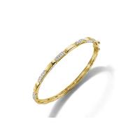 ราคา JUBILEE DIAMOND กำไลเพชร Lumiere Brique Sleek Accent - สีโกลด์ S (MKP1888104)