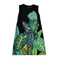 ราคา YODYOKO เดรสผู้หญิงแขนกุด - สีดำ : ลายเสือจาร์กัวในป่าใหญ่ M (MKP1899899)