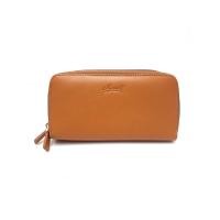 ราคา MARWELL กระเป๋าธนบัตรสตรี ทรงยาว ซิปรอบคู่ หนังแท้ สีเบจ One Size (MKP1660947)