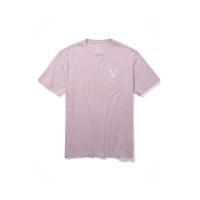 ราคา American Eagle เสื้อยืดผู้ชาย G MFO SS SET IN TEE- PC DYE + SERIOUSLY SOFT WASH สี ม่วง L (MKP1901237)