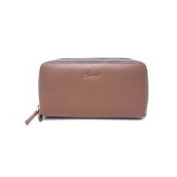 ราคา MARWELL กระเป๋าธนบัตรสตรี ทรงยาว ซิปรอบคู่ หนังแท้ สีกะปิ One Size (MKP1660951)