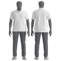 ราคา BOSS เสื้อโปโลสำหรับบุรุษ สีขาว L (MKP1893737)