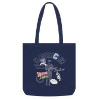 ราคา GIORDANO กระเป๋าผ้าสะพายไหล่ Classic Club Tote Bag สีกร่มท่า One Size (MKP1860907)