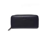 ราคา MARWELL กระเป๋าธนบัตรสตรี ทรงยาว ซิปรอบเดี่ยว หนังแท้ สีดำ One Size (MKP1660953)