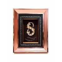 ราคา Wongnimit กรอบรูปของขวัญมงคล8ปลาคราฟ (MKP1905880)