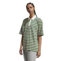 ราคา ADIDAS เสื้อโปโลผู้หญิงทรงโอเวอร์ไซส์ ลายแถบ '80s M (CDS14053436)