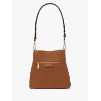 ราคา KATE SPADE NEW YORK กระเป๋าสะพายไหล่รุ่น Hudson Pebbled Leather Shoulder Bag สีน้ำตาล One Size (MKP1907449)