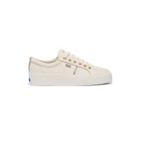 ราคา KEDS รองเท้าผ้าใบผู้หญิง รุ่น Jump Kick Duo Leather Metallic Pop สีขาว 7 US (MKP1906603)