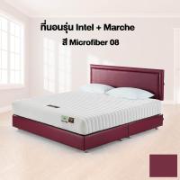 ราคา LOTUS ที่นอนรุ่น INTEL I + เตียงรุ่น MARCHE - Microfiber08 ขนาด 5 ฟุต สีม่วง (MKP1344010)