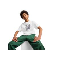 ราคา PUMA KIDS เสื้อยืดเด็กโตผู้ชาย ทรงหลวม Puma X TMNT Graphic สี Puma White 140 UK (CDS19148144)