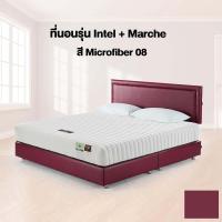 ราคา LOTUS ที่นอนรุ่น INTEL I + เตียงรุ่น MARCHE - Microfiber08 ขนาด 3.5 ฟุต สีม่วง (MKP1344009)