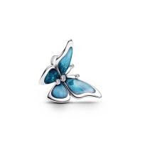 ราคา PANDORA ชาร์ม Pandora Butterfly Sterling Silver Charm สีเงิน (MKP1907284)