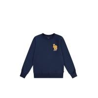 ราคา LEVI'S KIDS เสื้อยืดเด็กโตผู้ชาย แขนยาว Monogram Crewneck สี Dress Blues XL (CDS18715033)