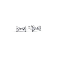 ราคา PANDORA ต่างหู Bow sterling silver stud earrings สีเงิน (MKP1829872)