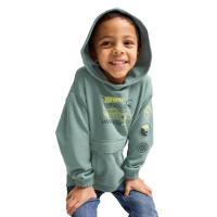 ราคา PUMA KIDS เสื้อฮู้ดเด็กเล็กผู้ชาย ทรงหลวม Puma X Hot Wheels Graphic สี Green Moon 116 UK (CDS19147659)