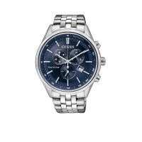 ราคา CITIZEN นาฬิกาข้อมือผู้ชาย CITIZEN Eco-Drive รุ่น AT2140-55L Chronograph ขนาด 42 มม. สีฟ้า (CDS98341764)