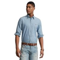 ราคา POLO RALPH LAUREN SHIRT Custom Fit Chambray Shirt เสื้อเชิ้ต รุ่น MNPOWOV16820448 สี 450 LIGHT/PASTEL BLUE-450 S (MKP0288520)