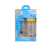 ราคา NATUR ชุดเซ็ตขวดนม 2 ชิ้น คอกว้าง ไบโอมิมิค ขนาด 270 มล. (CDS19803975)