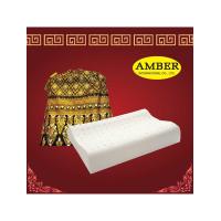 ราคา AMBER หมอนหนุนยางพารา รุ่น คอนทัว Medium Support สีขาว (CDS10080870)
