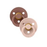 ราคา BIBS จุกนมปลอม Anatomical ไซส์ 1 แพ็ค 2 ชิ้น สีBlush และ Woodchuck (CDS96666227)