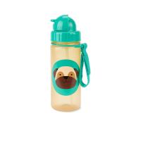 ราคา SKIP HOP ขวดน้ำพกพาสำหรับเด็ก Zoo Straw Bottle PP Pug 13 ออนซ์ สีน้ำตาล (CDS89820506)