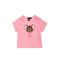 ราคา FOF KIDS เสื้อยืดเด็กโตผู้หญิง แขนสั้น Tom & Jerry สีชมพู 8 US (CDS18677751)